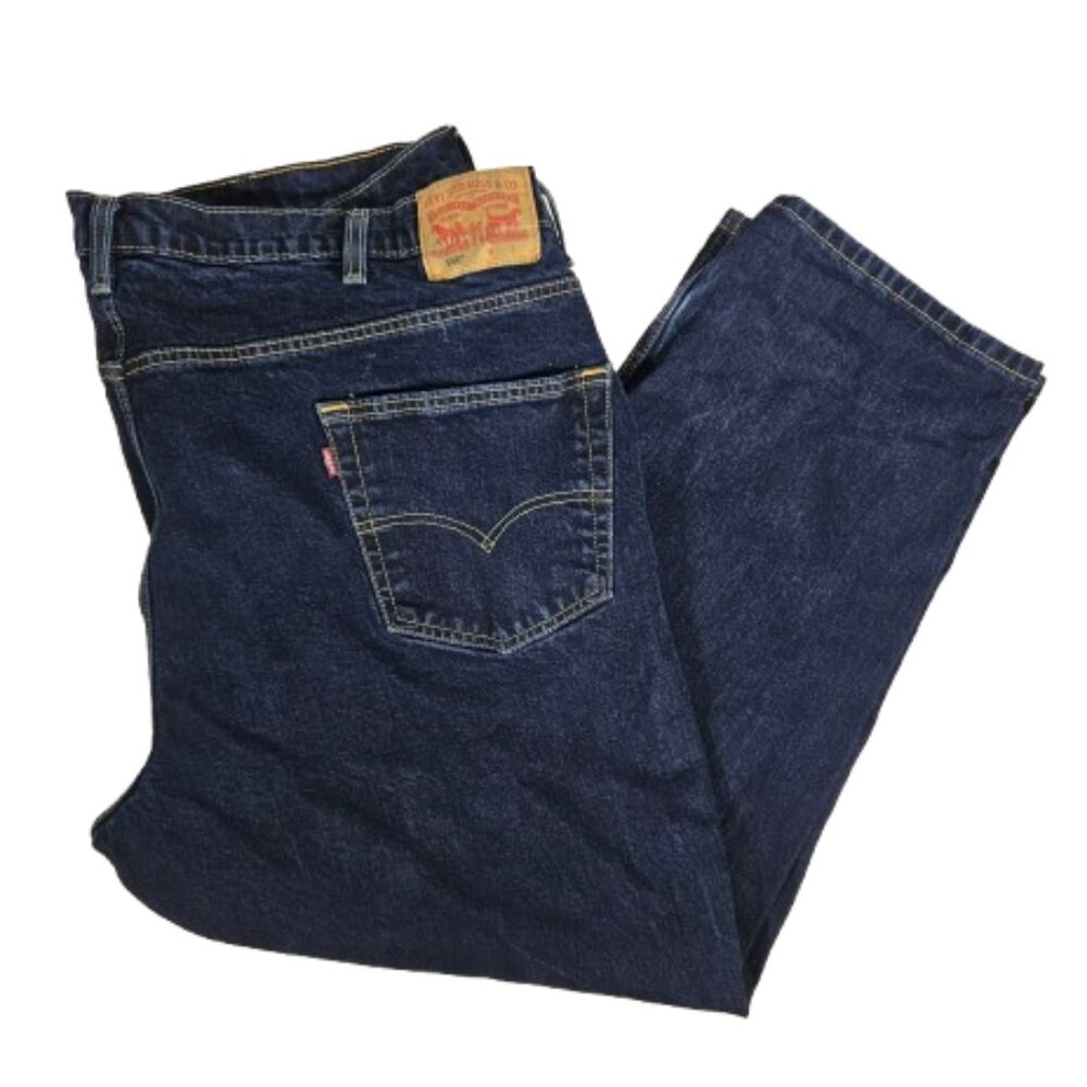 Levi's 550 Blue Jeans Men's Size W50 L30 Straight Leg